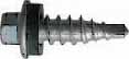 Farmarskruv 6,3 x 22mm Sexkantskalle FZB - 200-pack