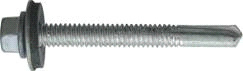 Sexkantsskruv 5,5x100mm - 100-pack