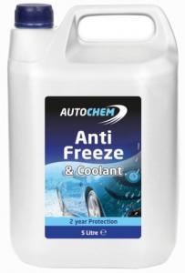 Glykol Blå frostskyddsmedel & kylvätska - 5 Liter