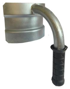 Handtag för 5" slangar i drift