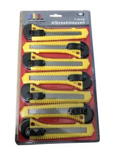 Brytkniv - Set om 7 st knivar