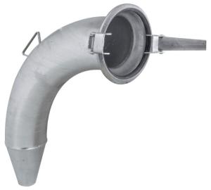 Italian style Honkoppling 90° 6"