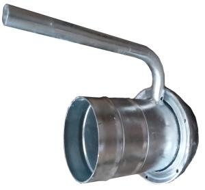 Perrot anslutning Hane 6" med Slang 5"