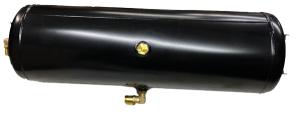 Lufttank ändmonterad 38 liter med mässingsnipplar