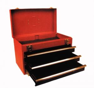 Verktygsskåp i stål med 3 lådor