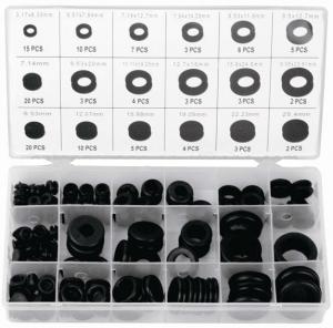 Gummigenomföringar - 125-pack