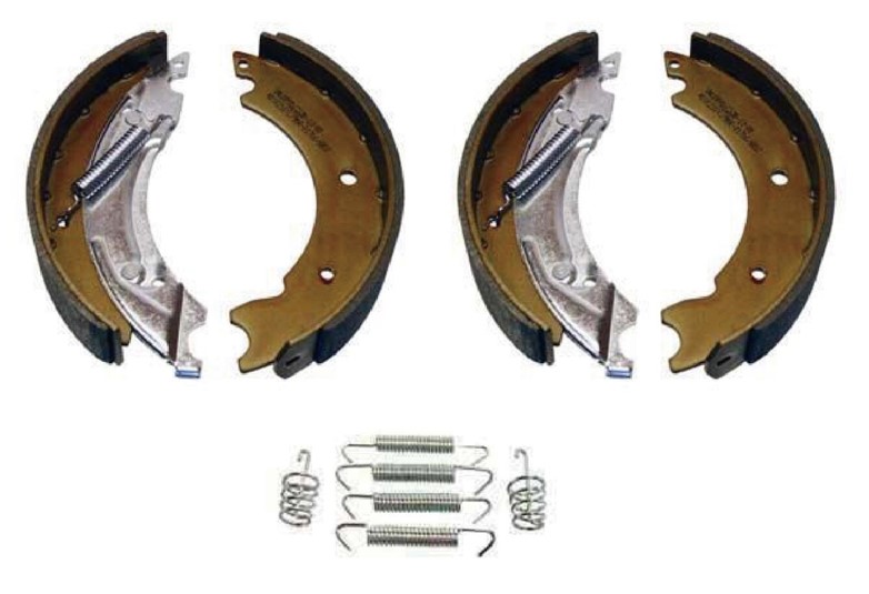 Bromsback kompl. sats 200mm x 30mm - passar Knott axlar