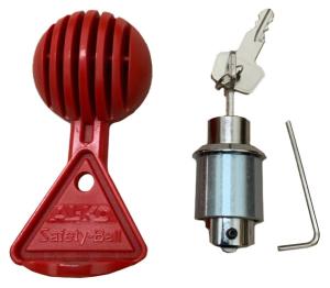 Lås och Säkerhetskula till kulkopplingslås - Alko