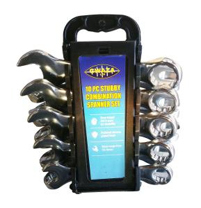 Blocknyckelset 10-delar 10-19 mm