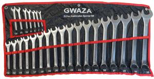 Sats med Blocknycklar 6-32 25-delar