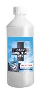 Handdesinfektionsgel 500 ml - 70% alkohol