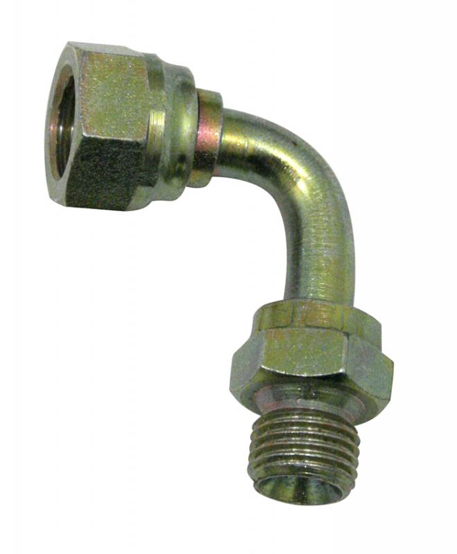 Sviveladapter 90° Hane 1/4" x Hona 1/4"