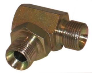 Adapter 90° Hane 1/4" x Hane 3/8"