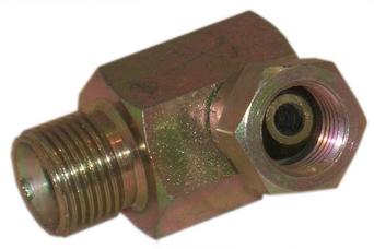 Adapter 90° Hane 3/8" x Hona 1/4"