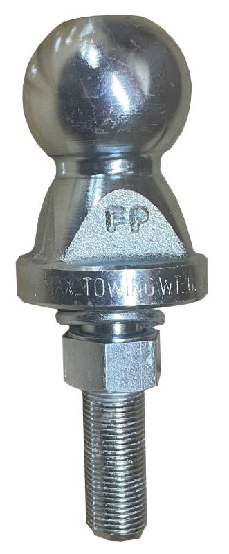 Dragkula / Dragkulepinne 19mm pinne/50mm kula/70mm användbar längd