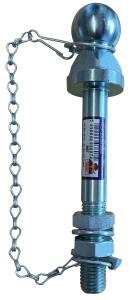 Dragkula / Dragkulepinne 32mm pinne/50mm kula/130mm användbar längd