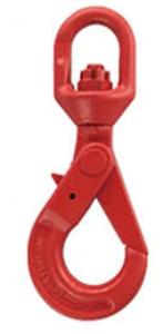 Spärrkrok 5,3 ton med svirvel och spärr 13mm