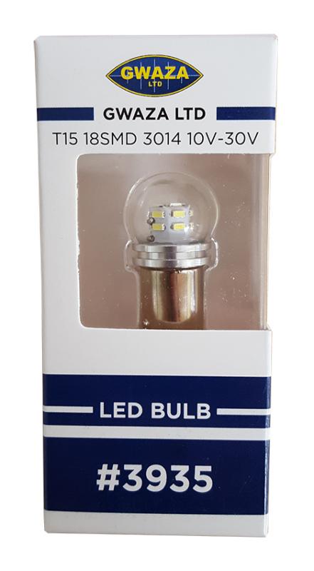 Glödlampa LED T15 BA15S