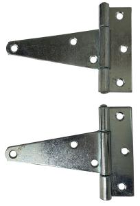 Gångjärn till trägrind - T form - 100mm - Ett par