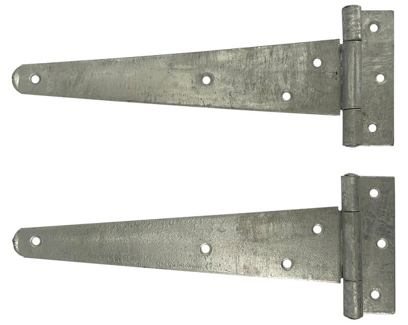 Gångjärn till trägrind - T form - 250mm - Ett par