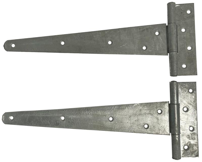 Gångjärn till trägrind - T form - 300mm - Ett par