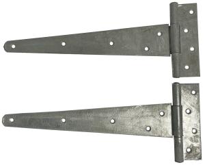 Gångjärn till trägrind - T form - 300mm - Ett par