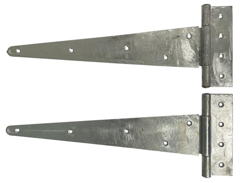 Gångjärn till trägrind - T form - 400mm - Ett par