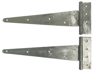 Gångjärn till trägrind - T form - 400mm - Ett par