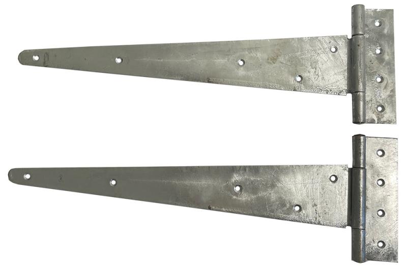 Gångjärn till trägrind - T form - 450mm - Ett par