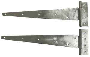 Gångjärn till trägrind - T form - 500mm - Ett par