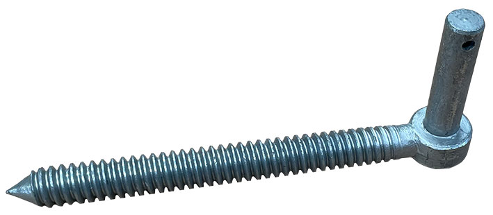 Hake med gänga 19 mm tapp - 225mm