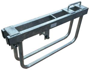 Överfallsregel för stålgrindar 660mm - Lyft och skjut