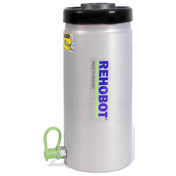 Enkelverkande hålcylinder 36 ton, Aluminium CHFA376 - Rehobot