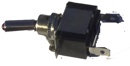 Vippströmbrytare 12V/6A