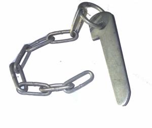 Låssprint med kedja 4mm x 60mm