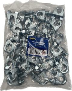 Vajerlås / Bygellås 12mm FZB - 25-pack