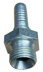 BSP nippel utv.fast cylindrisk 1/2"x1/2"