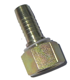 BSP nippel inv.rörlig 1/4"x1/4"