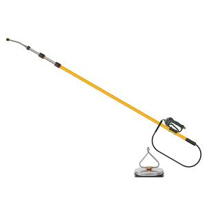 Teleskopspolrör med roterande golvtvätt 2,3-3,8m ink handtag