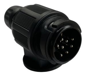 Släpvagnskontakt - Hane 8-polig (typ 13-polig)