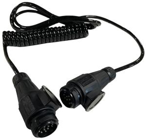 Släpvagnskabel 13-polig Hane/Hane 2,5-3,5M