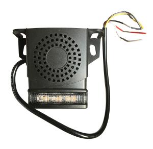 Backlarm med Gul varningslampa