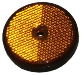 Reflex - Rund - Orange 60mm