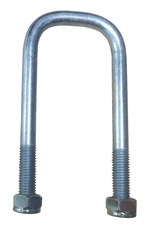 U-bult M12 142x76 BZP med 2 st muttrar - Ifor Williams