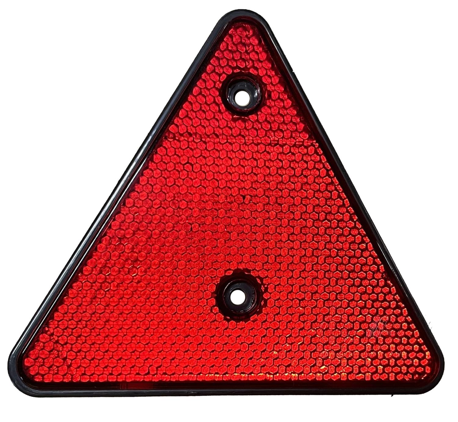 Reflex - Triangel - Röd - E-märkt - 150 x 150 x 150mm