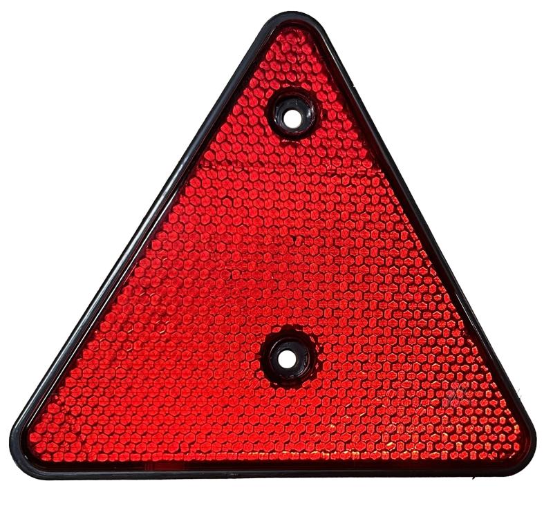 Reflex - Triangel - Röd - E-märkt - 152x110mm