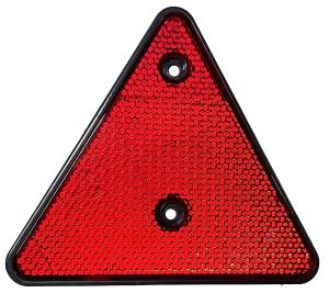 Reflex - Triangel - Röd  - E-märkt - 150 x 150 x 150mm