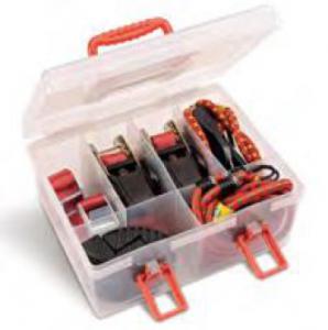 Gummistroppar/Bagagestroppar samt tillbehör - Set om 14 st