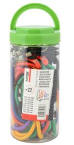 Gummistroppar/Bagagestroppar Set om 22 st