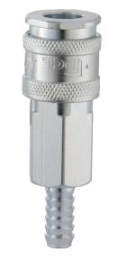 Snabbkoppling med invändig gänga - Slangnippel 6 mm